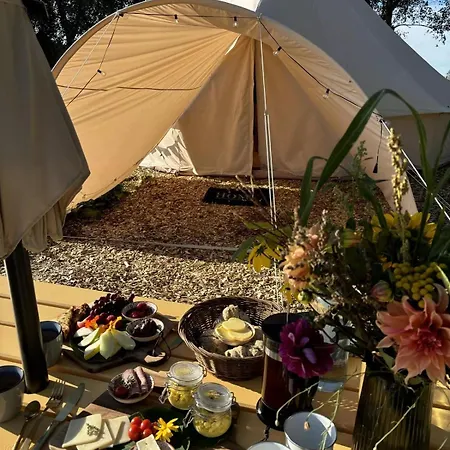 Сasa de vacaciones Wellness Glamping For 2 Personer Klovermarken