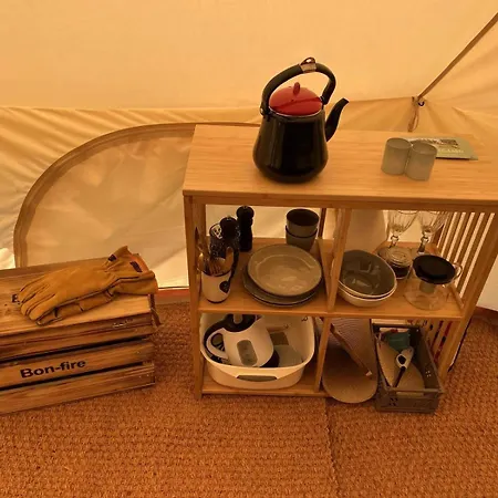 Сasa de vacaciones Wellness Glamping For 2 Personer Klovermarken *