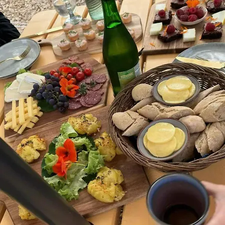 Сasa de vacaciones Wellness Glamping For 2 Personer Klovermarken