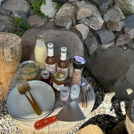 Wellness Glamping For 2 Personer Klovermarken Сasa de vacaciones