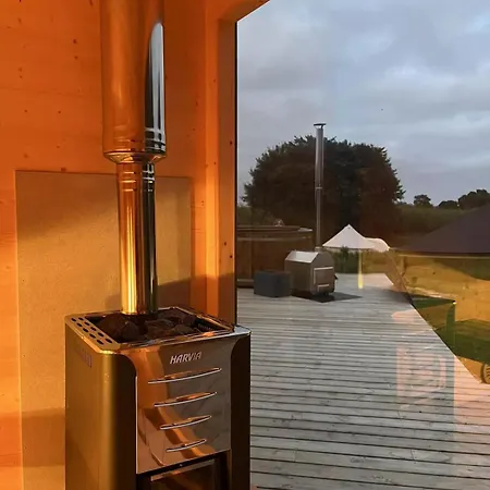 Wellness Glamping For 2 Personer Klovermarken Tylstrup